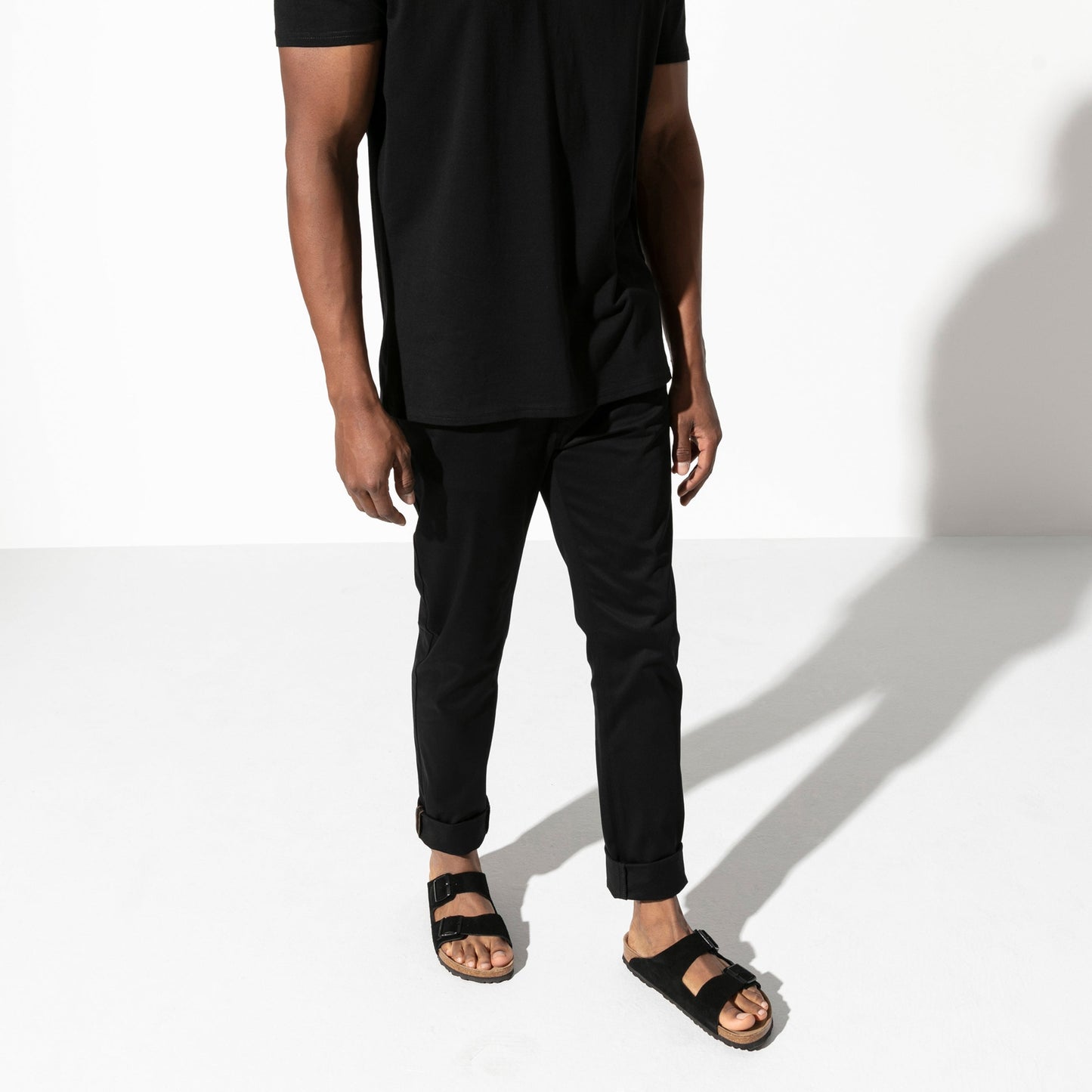 SFB Black Suede Leather